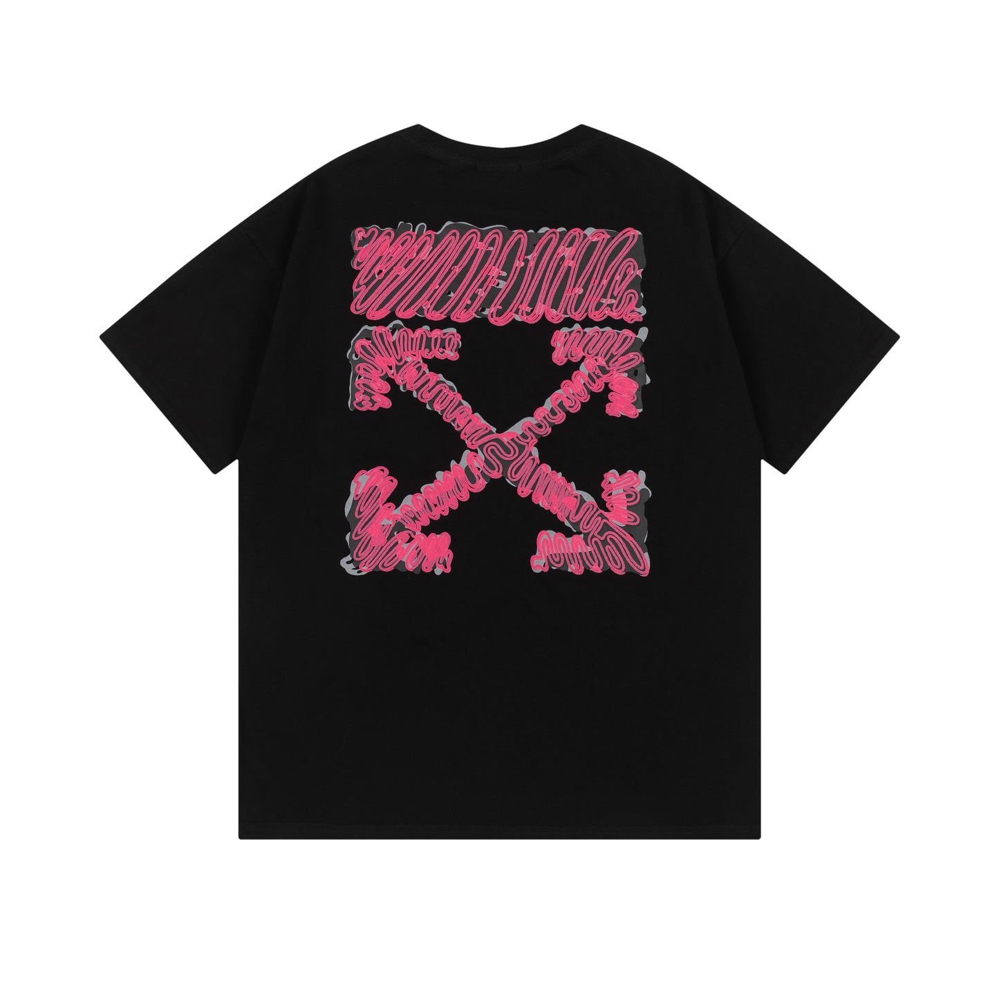 OFF-WHITE Cotton Short-sleeved T-shirt 9051