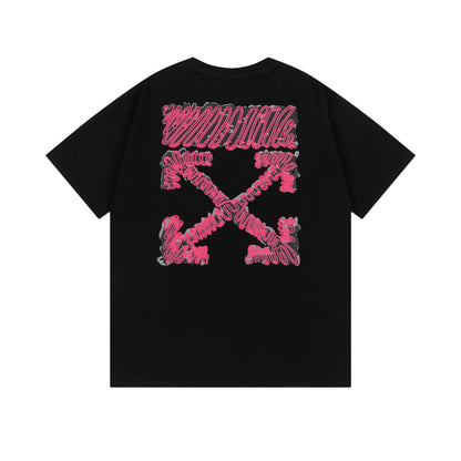 OFF-WHITE Cotton Short-sleeved T-shirt 9051