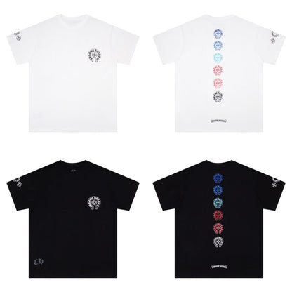 Chrome Hearts マルチカラー ホースシュー Tシャツ K6048 