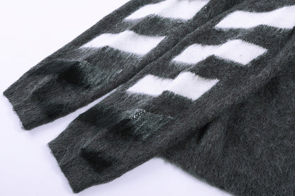 OFF WHITE mohair arrow sweater 305