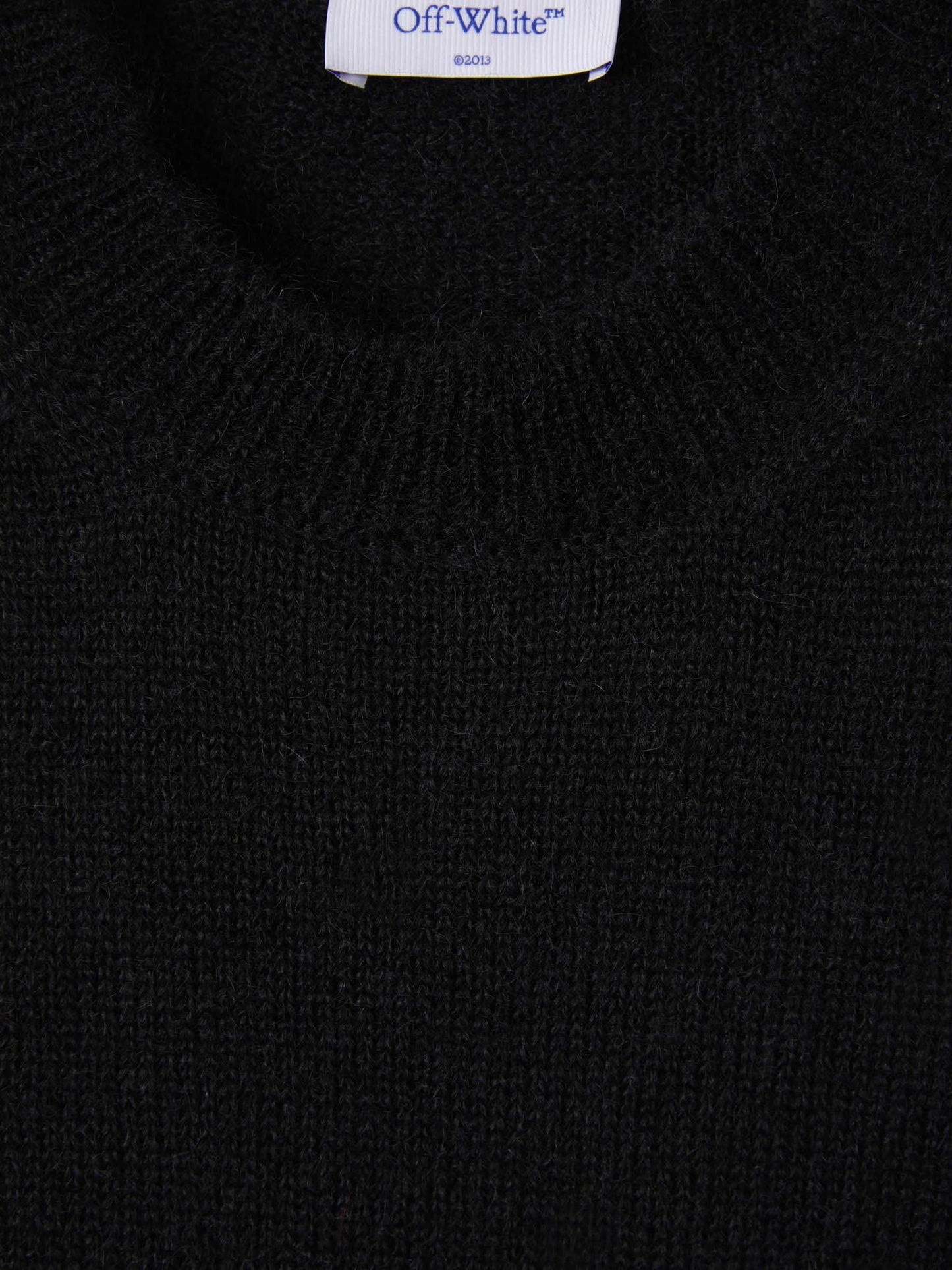 OFF WHITE OW mohair striped arrows 393