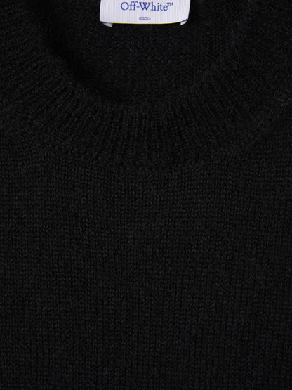 OFF WHITE OW mohair striped arrows 393